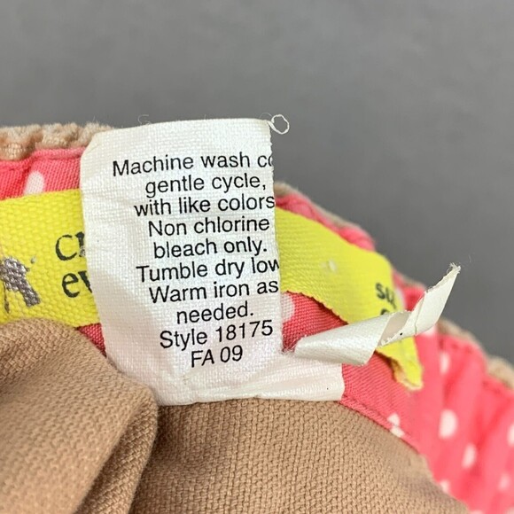 Crewcuts Everyday A-Line Pleated Corduroy Skirt Girls 6/7 School Uniform Khaki - Picture 13 of 15